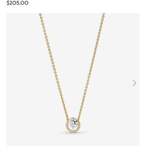 Pandora Sparkling Round Halo Pendant
Collier Necklace